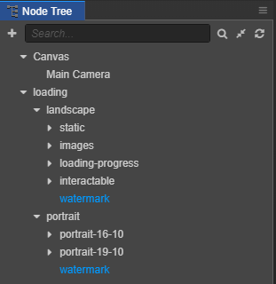 Loading Node Tree
