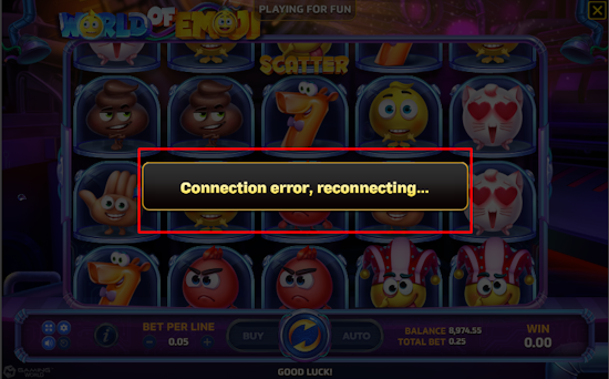 Disconnect Popup