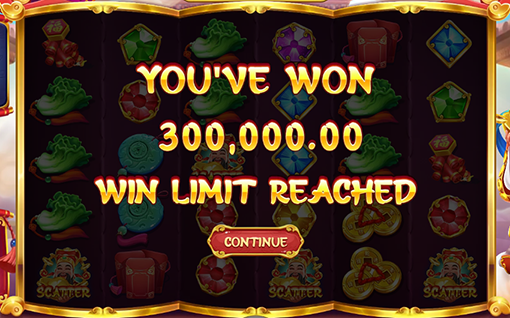 Win Limit Popup