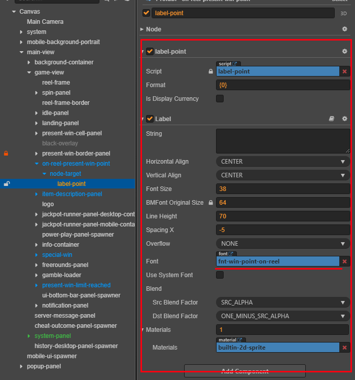 Label Component