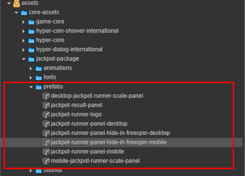 Core Prefabs