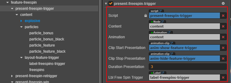 Trigger Config