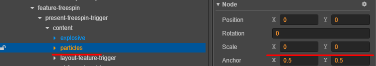 Set Particles Scale