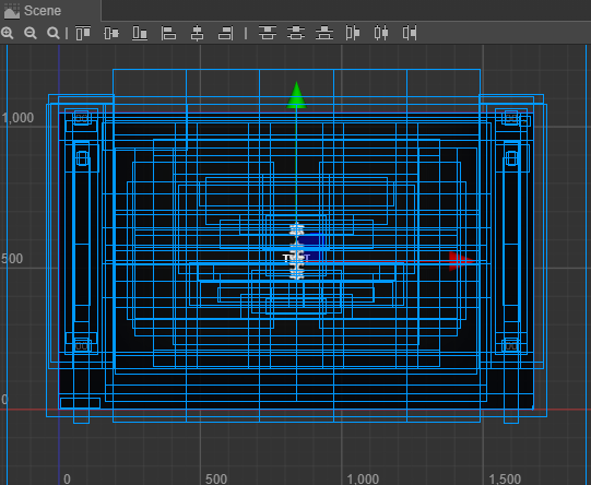 Main Scene Wireframe