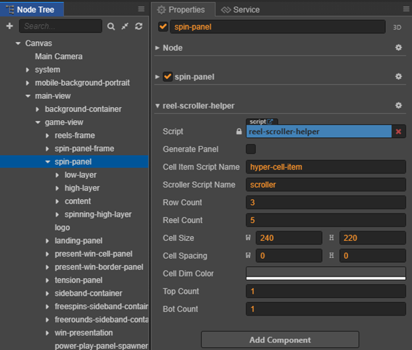 Reel Scroller Helper