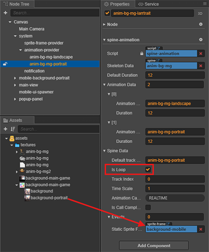 Background Setup Animation