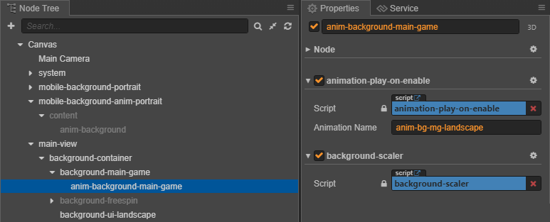 Background Setup Anim Landscape