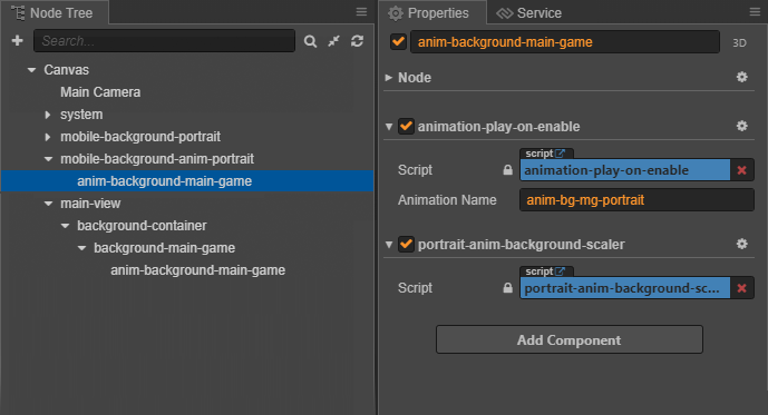 Background Setup Anim Portrait