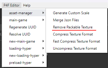 Remove Packable