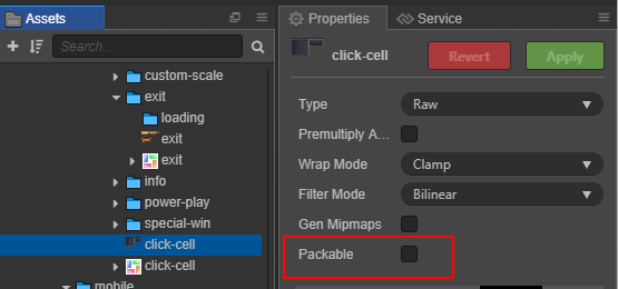Remove Packable